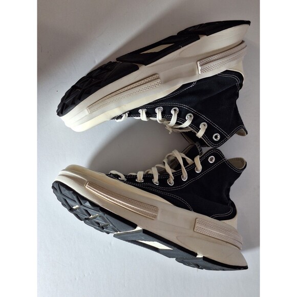 Converse Run Star Legacy CX Hi Top Shoes A00869C Black/White Women's 9 Men's 7.5 - Picture 11 of 14